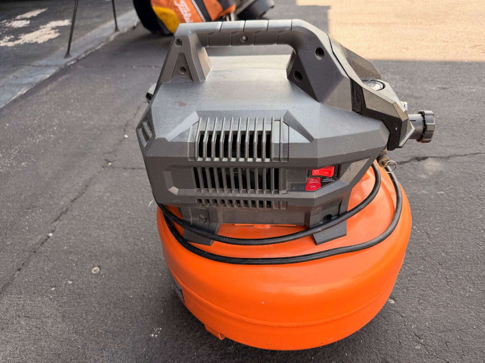 RIDGID 6 Gallon Pancake Air Compressor 150 PSI OF60150HBT