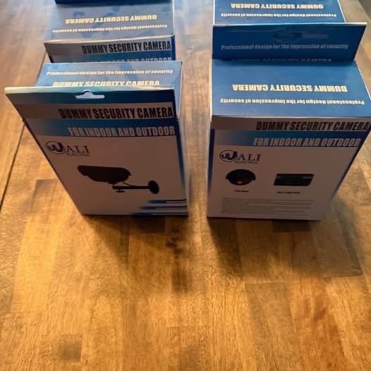 WALI Electric Dummy Security Camera - New in Box (Multiple Available)