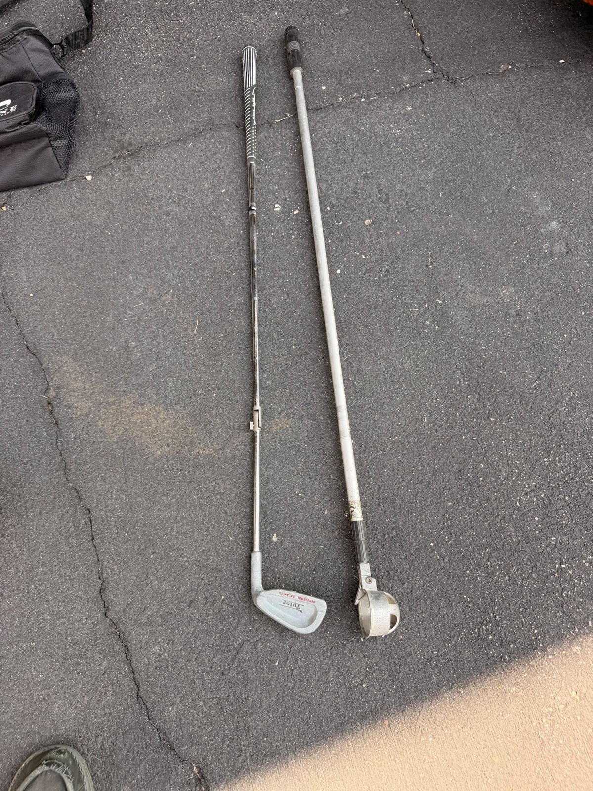 Golf Training-Iron and Golf Ball Retriever
